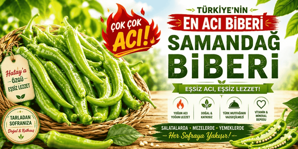 Samandağ biberi